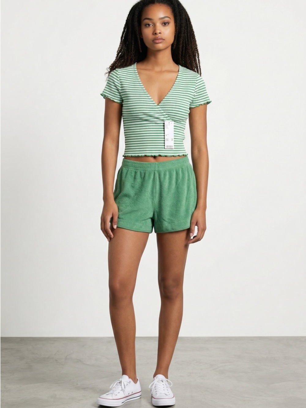 2 Pc. Outfit - Top (XS) from Urban Outfitters & Shorts from Anthropologie (XXS)